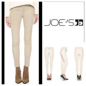 Joe's The Icon Mid Rise Skinny Ankle Jean in Beige